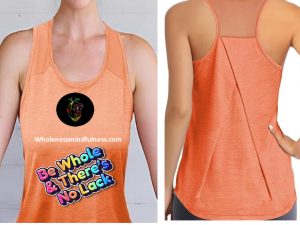 Women Inspiring Printed Dry-Fit Racerback Tank Top