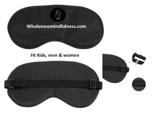 Adult, adjustable, breathable Silk meditation, Yoga & sleep eye mask